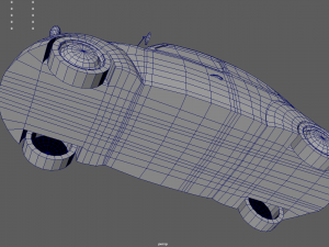 Low Poly Classic Car 01 Modelo 3D