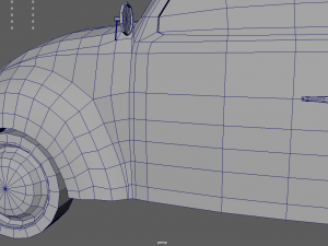 Low Poly Classic Car 01 Modelo 3D