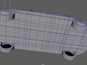 Low Poly Classic Car 02 Modello 3D