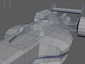 Low Poly Formula 1 Car 01 3D 模型