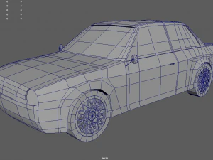 Low Poly Cars Pack 01 3D Model