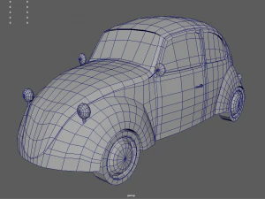 Low Poly Cars Pack 01 3D Model