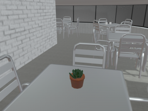 Bar Restaurant City Pack 01 Low Poly Model 3D