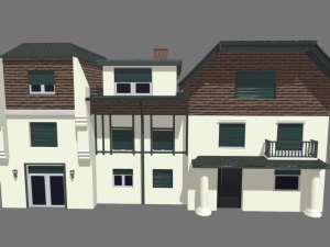 House 01 City Pack 01 3D Model
