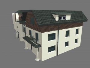 House 01 City Pack 01 3D Model
