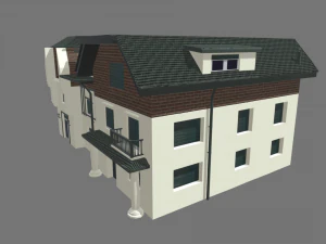 House 01 City Pack 01 3D Model