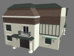 House 01 City Pack 01 3D Model