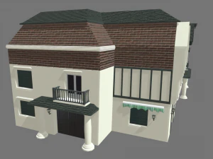 House 01 City Pack 01 3D Model
