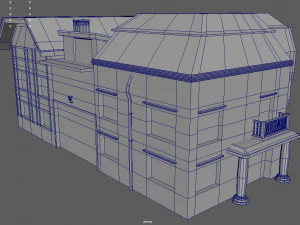 House 01 City Pack 01 3D Model