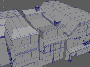House 01 City Pack 01 3D Model