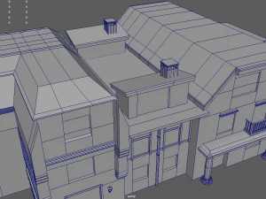 House 01 City Pack 01 3D Model