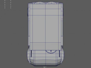 Low Poly Golfing Cart 01 3D Model