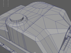 Low Poly Tank 01 3D मॉडल