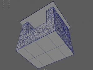 Low Poly Barbecue 3D Model