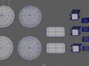 Low Poly Beach Pack 3D-Modell
