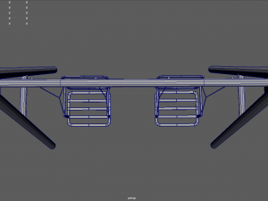Low Poly Swing Modelo 3D