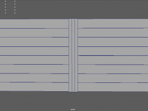 Low Poly Wooden Fence Modelo 3D
