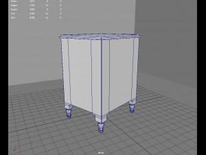 Old Vintage Gramophone Closet Modèle 3D