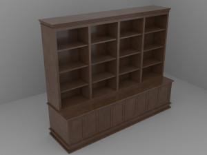 Old Vintage Shelving 3D Model