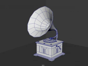 Old Vintage Furniture Pack 01 3D Model