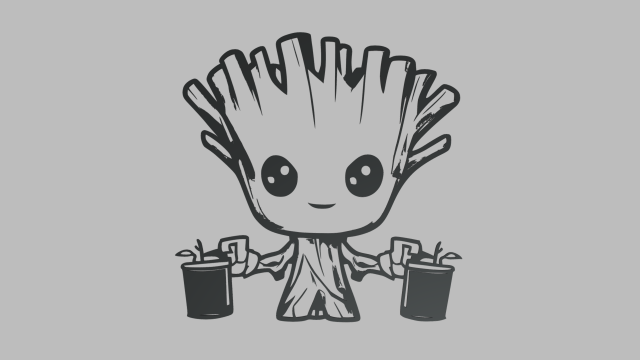 The Logo Man Groot Radium Sticker Car Bike Logo Decal Emblem : Amazon.in:  Car & Motorbike