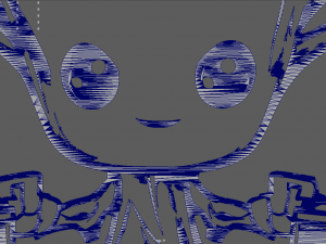 Groot 01 Wall Silhouette 3D Print Model