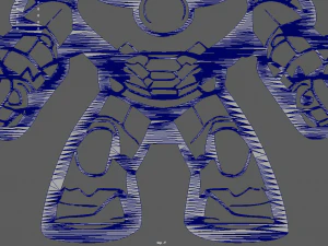 Iron Man 01 Wall Silhouette 3D Print Model