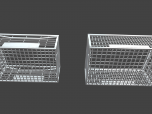 Metallic Cages 3D 模型