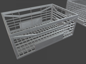 Metallic Cages 3D 模型