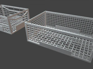 Metallic Cages 3D Model