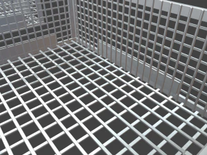 Metallic Cages 3D Model