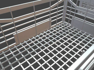 Metallic Cages 3D Model