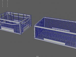 Metallic Cages 3D 模型