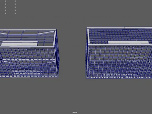 Metallic Cages 3D Model