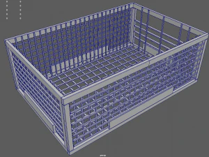 Metallic Cages 3D Model