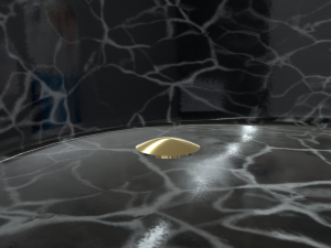 Modern Luxury Bathroom Bathtub Model 3D