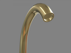 Modern Luxury Bathroom Sink 3D Model