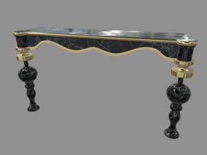Modern Luxury Console Table 3D मॉडल