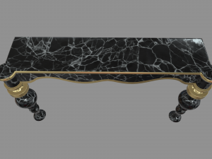 Modern Luxury Console Table 3D 模型