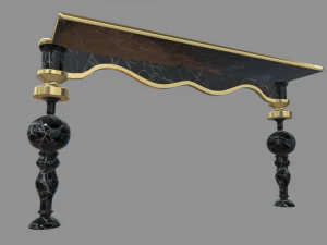 Modern Luxury Console Table 3D Model