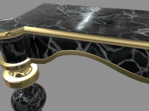 Modern Luxury Console Table 3D 模型