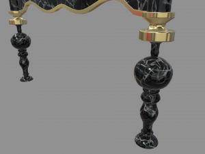 Modern Luxury Console Table 3D 模型