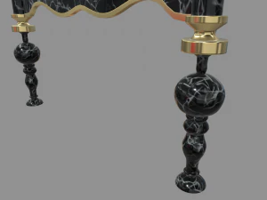 Modern Luxury Console Table 3D Model