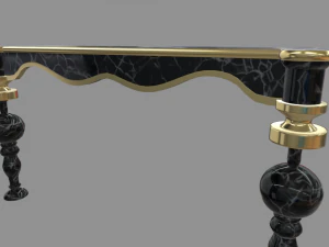 Modern Luxury Console Table 3D Model
