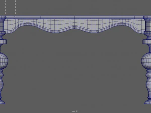 Modern Luxury Console Table 3D Model