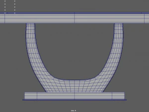 Modern Luxury Dinner Table 3D Model