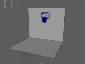 Basketball Court 3D Model