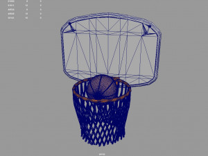 Basketball Court 3D Model