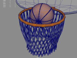 Basketball Court 3D Model