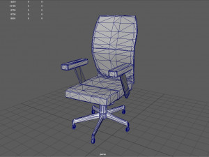 Computer Chair Office 3Dモデル